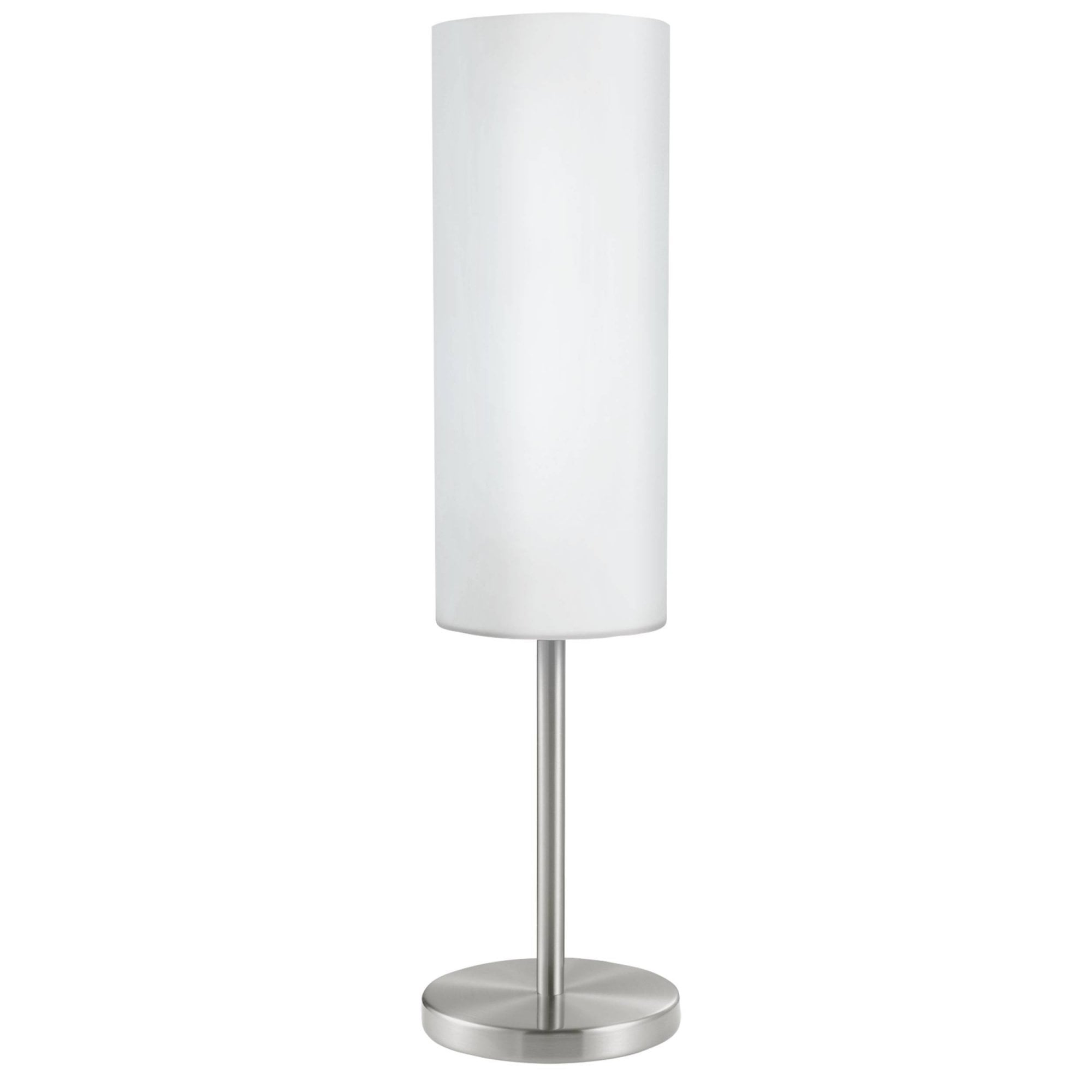 85981 Troy 3 White / Nickel-Matt Table Lamp