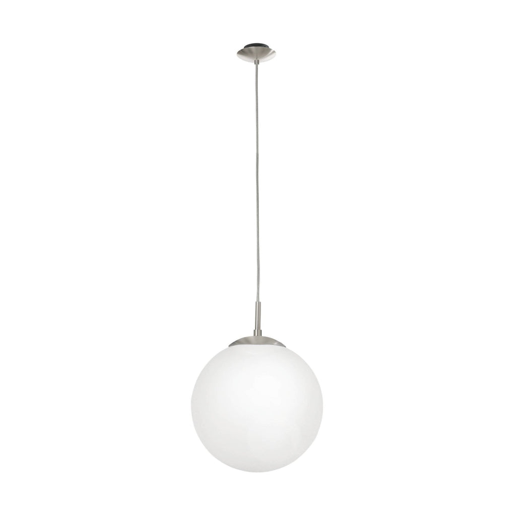 85262 Rondo 250 Opal & Nickel Matt Single Pendant