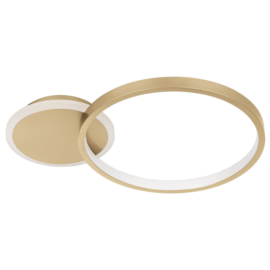 900423 Gafares LED Gold & White Flush Ceiling Light