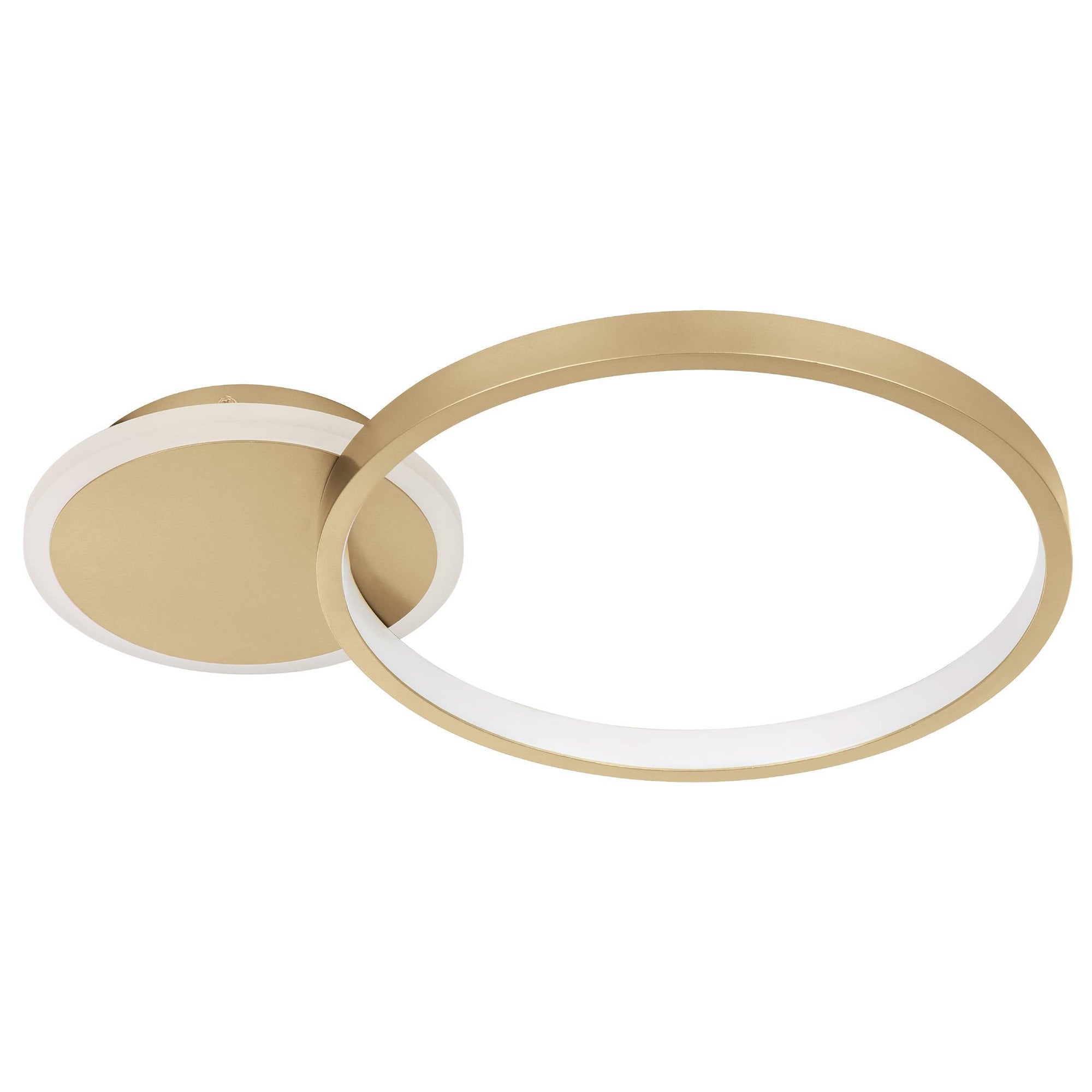 900423 Gafares LED Gold & White Flush Ceiling Light