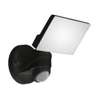 98178 Pagino LED Black Plastic Wall Spotlight With Sensor