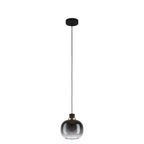 99616 Oilella 1-Light Black To Grey Gradient Hanging Pendant Light