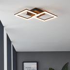 900316 Paranday-Z Black Steel Smart Control, Colour Changing Ceiling Light