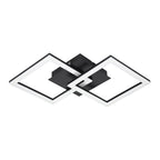 900316 Paranday-Z Black Steel Smart Control, Colour Changing Ceiling Light