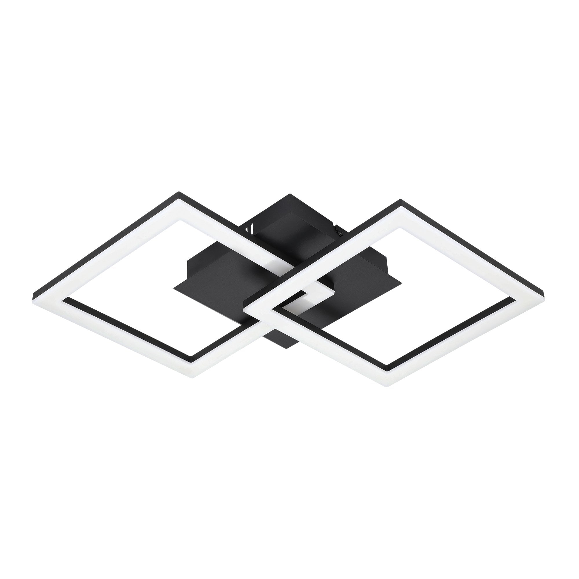 900316 Paranday-Z Black Steel Smart Control, Colour Changing Ceiling Light
