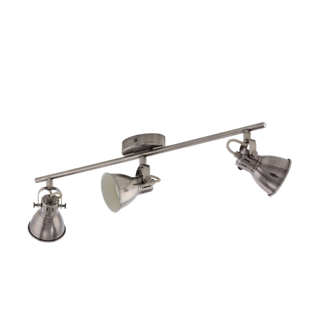96554 Seras Antique-nickel 3 Light Pendant Light