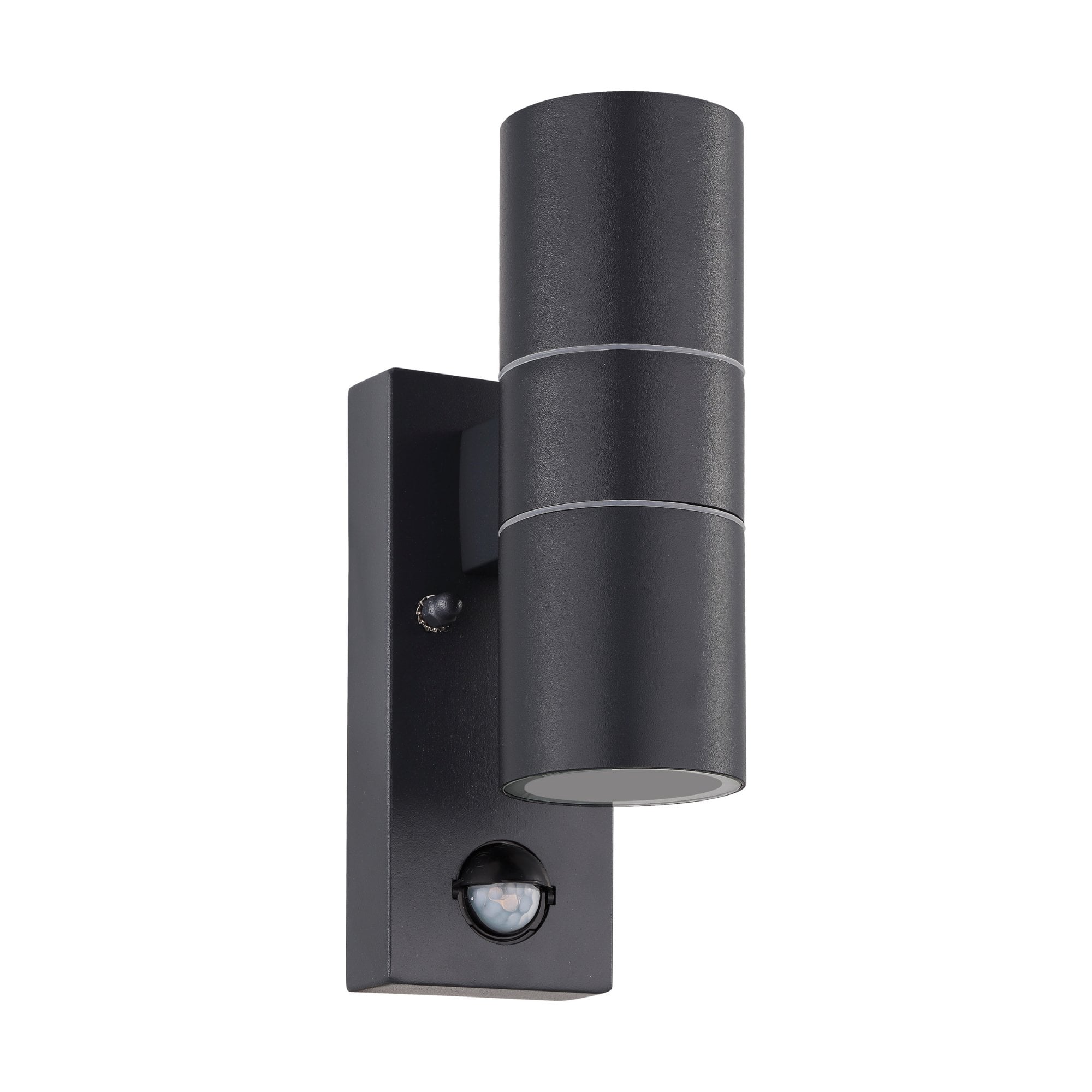 32899 Riga 5 2-Light Anthracite LED Exterior Wall Lamp With Sensor