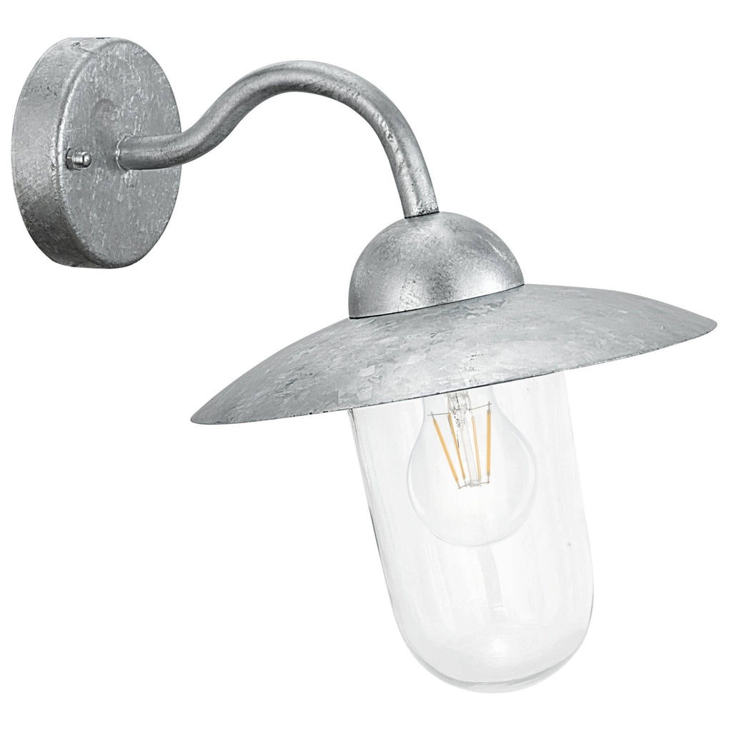 88489 Steel Exterior Wall Light