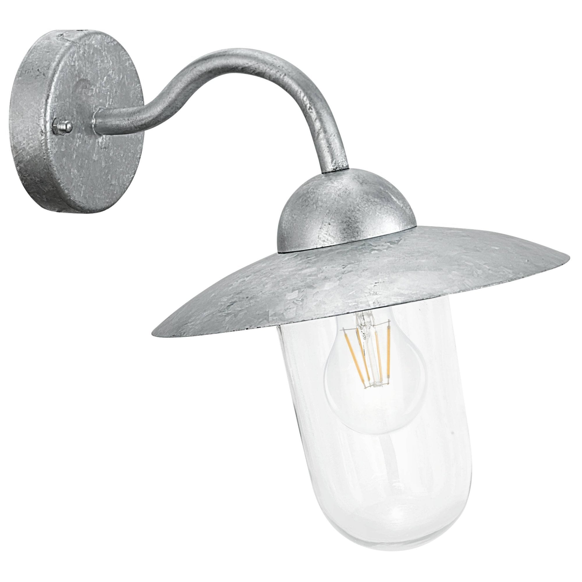 88489 Steel Exterior Wall Light