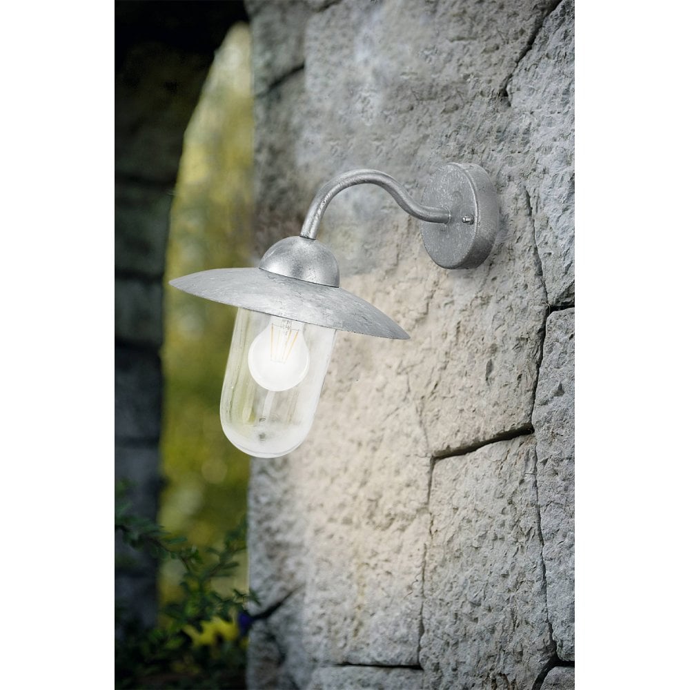 88489 Steel Exterior Wall Light