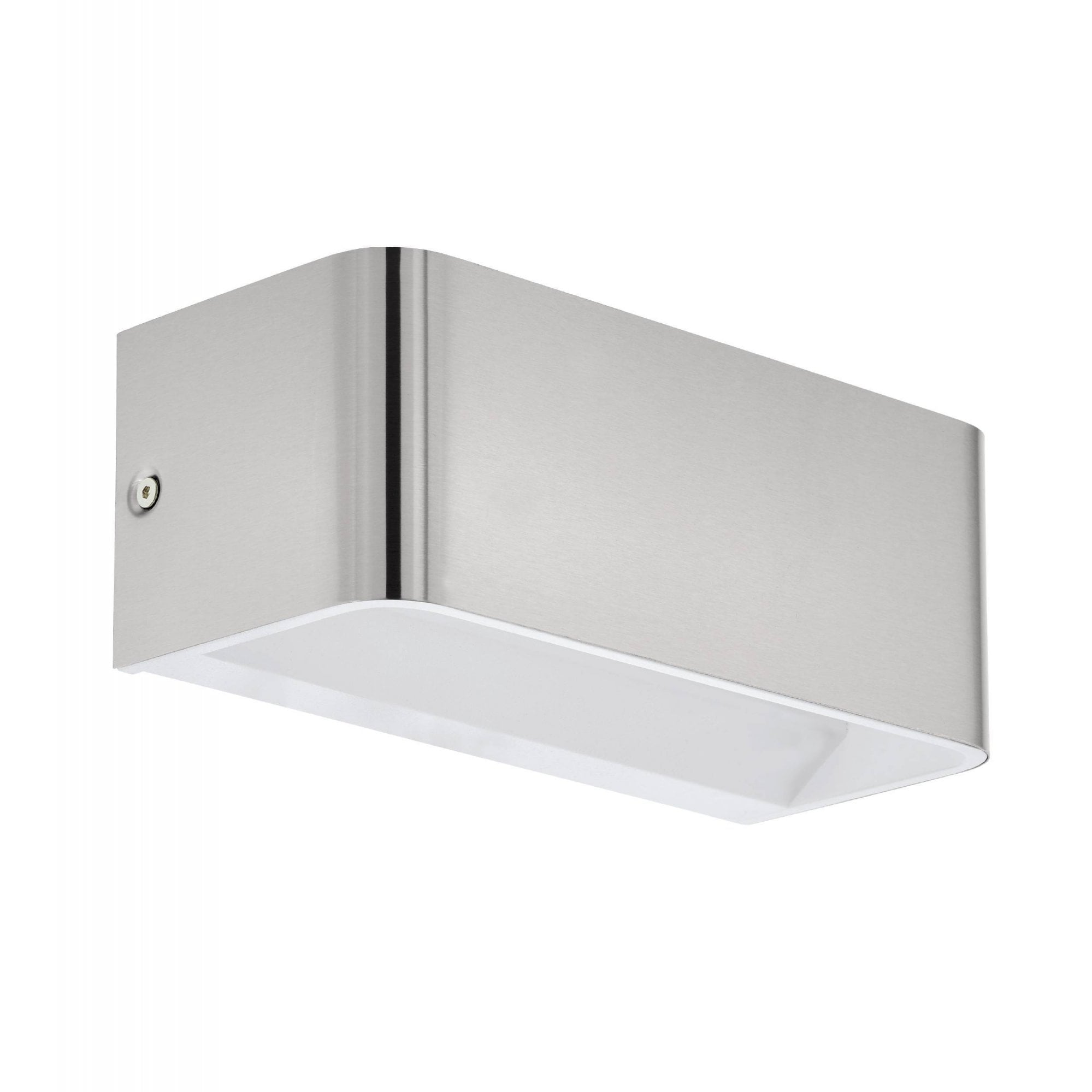 98425 Sania 4 LED Satin Nickel Cube Aluminium Wall Light