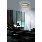 39746 Balparda Chrome Crystal LED Ceiing Light