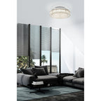 39746 Balparda Chrome Crystal LED Ceiing Light