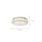 39746 Balparda Chrome Crystal LED Ceiing Light