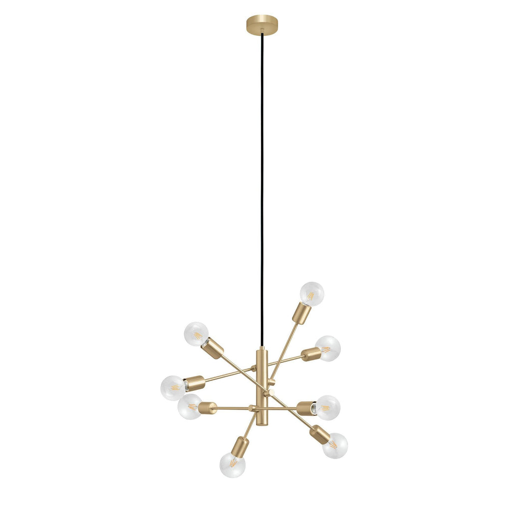 99811 Gradoli Brushed Brass Starburst Pendant Light