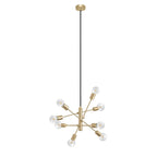 99811 Gradoli Brushed Brass Starburst Pendant Light