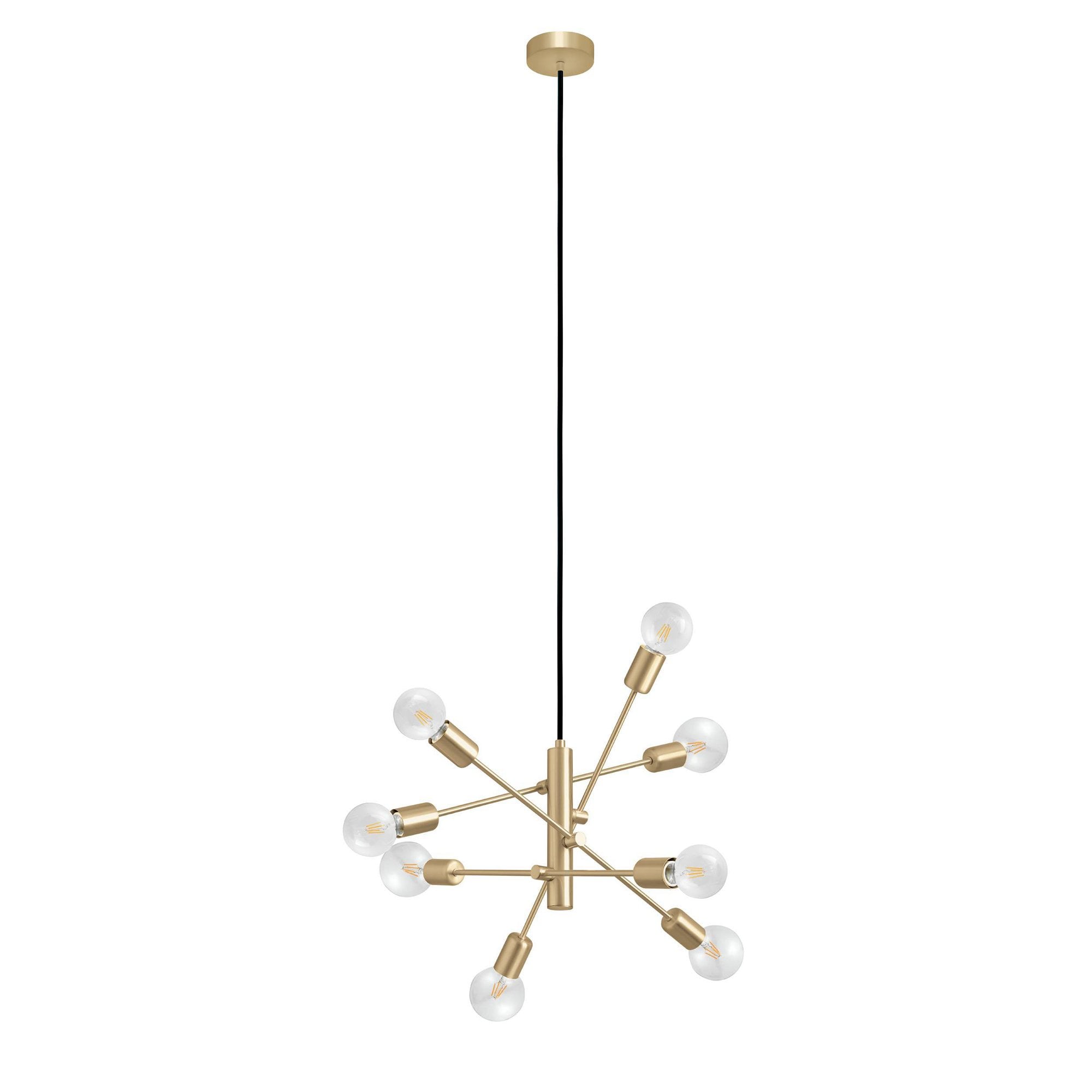 99811 Gradoli Brushed Brass Starburst Pendant Light