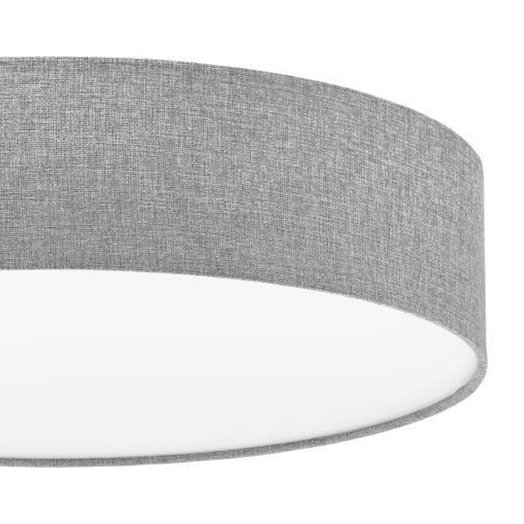 97613 Pasteri Grey Fabric Ceiling Light
