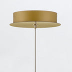 QN-ATOMO-1P-BG Atomo 1 Light LED Adjustable Pendant Brushed Gold