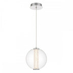QN-ATOMO-1P-PC Atomo 1 Light LED Adjustable Pendant Polished Chrome