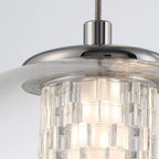 QN-ATOMO-1P-PC Atomo 1 Light LED Adjustable Pendant Polished Chrome