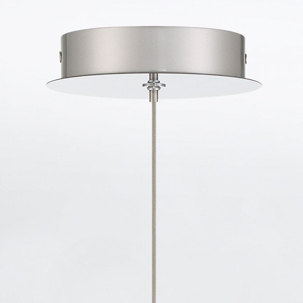 QN-ATOMO-1P-PC Atomo 1 Light LED Adjustable Pendant Polished Chrome