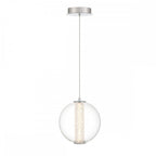 QN-ATOMO-1P-PC Atomo 1 Light LED Adjustable Pendant Polished Chrome