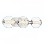 QN-ATOMO-3W-PC Atomo 3 Light LED Bathroom Wall Light Polished Chrome