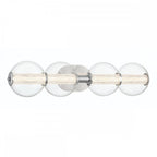QN-ATOMO-4W-PC Atomo 4 Light LED Bathroom Wall Light Polished Chrome