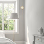 QN-BARLETTA-1P-BG Barletta 1 Light LED Pendant Brushed Gold