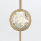 QN-BARLETTA-1P-BG Barletta 1 Light LED Pendant Brushed Gold