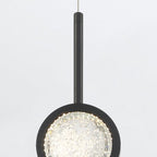 QN-BARLETTA-1P-BK Barletta 1 Light LED Pendant Matte Black
