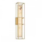 QN-BLAKLEY-L-BG Blakley 1 Light LED Bathroom Wall Light Large Brushed Gold