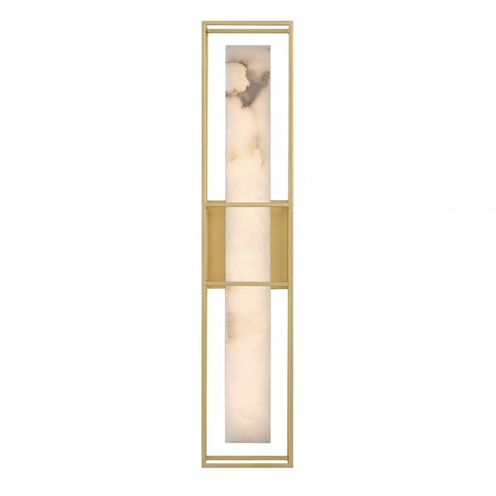 QN-BLAKLEY-L-BG Blakley 1 Light LED Bathroom Wall Light Large Brushed Gold