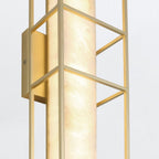 QN-BLAKLEY-L-BG Blakley 1 Light LED Bathroom Wall Light Large Brushed Gold