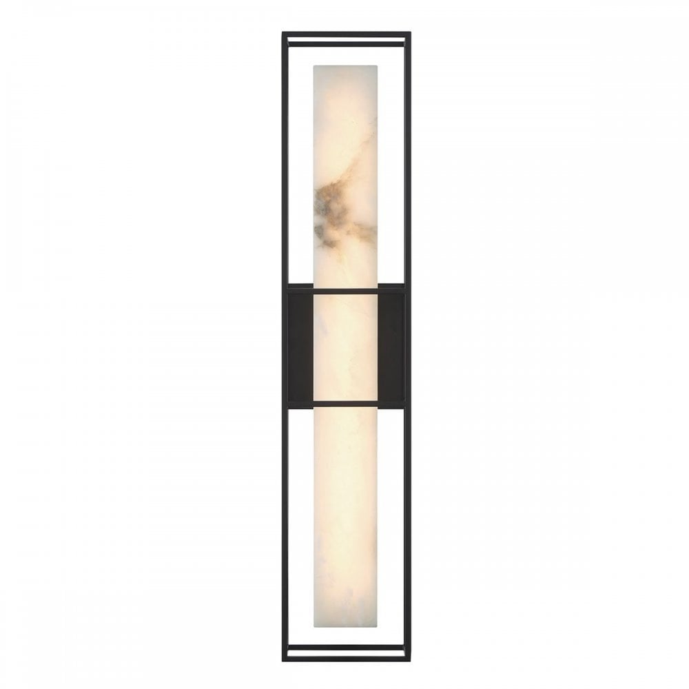 QN-BLAKLEY-L-BK Blakley 1 Light LED Bathroom Wall Light Large Matte Black
