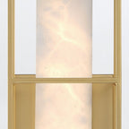 QN-BLAKLEY-M-BG Blakley 1 Light LED Bathroom Wall Light Medium Brushed Gold