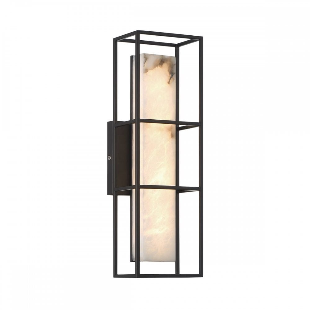 QN-BLAKLEY-M-BK Blakley 1 Light LED Bathroom Wall Light Medium Matte Black