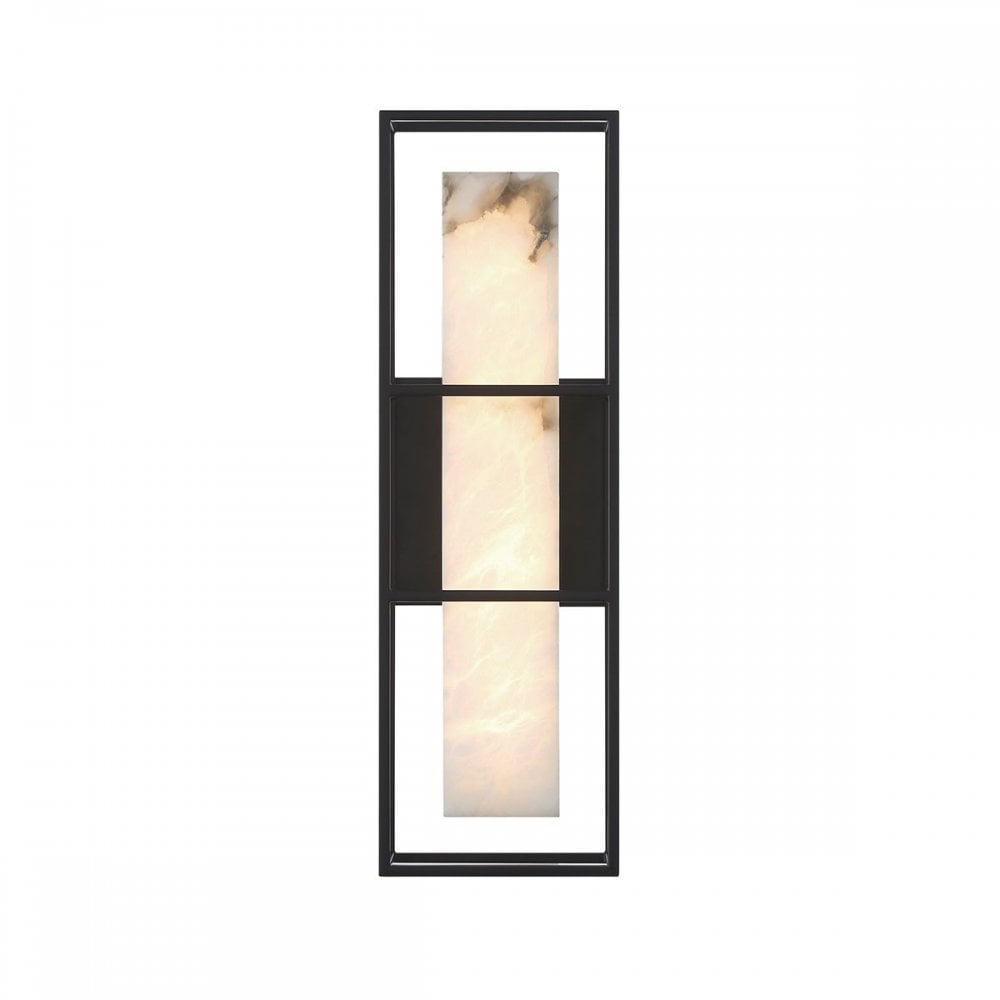 QN-BLAKLEY-M-BK Blakley 1 Light LED Bathroom Wall Light Medium Matte Black