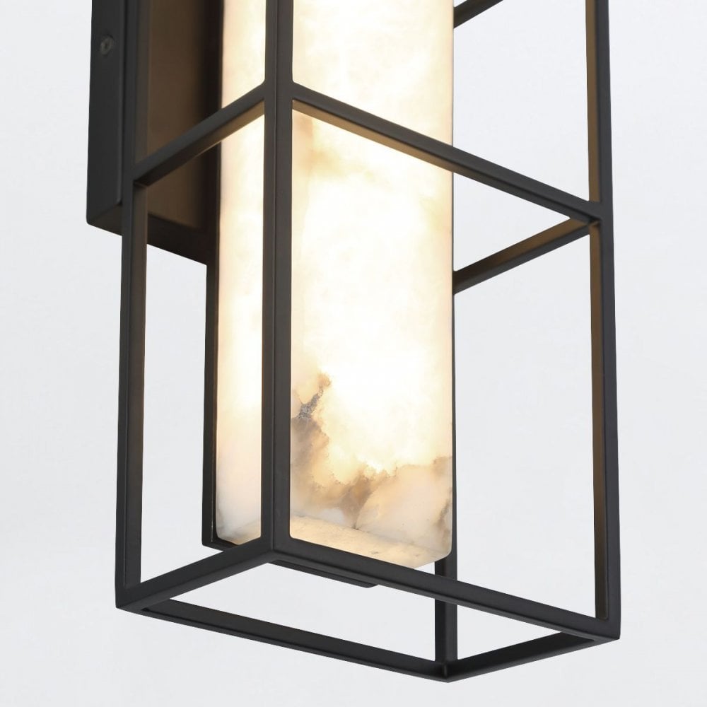 QN-BLAKLEY-M-BK Blakley 1 Light LED Bathroom Wall Light Medium Matte Black