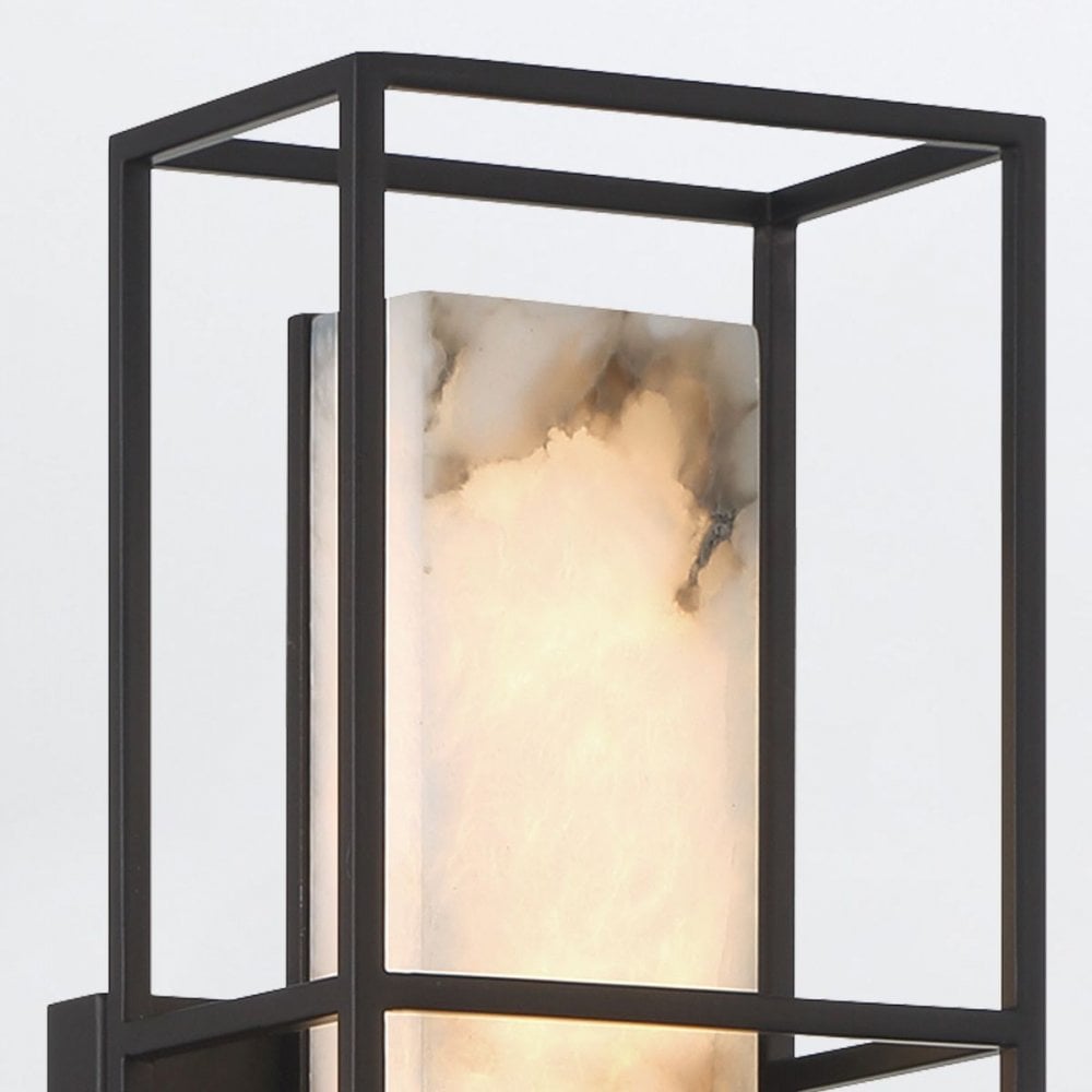 QN-BLAKLEY-M-BK Blakley 1 Light LED Bathroom Wall Light Medium Matte Black
