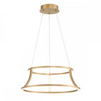 QN-CADOUX-P-BG Cadoux LED Pendant Chandelier Brushed Gold