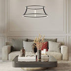 QN-CADOUX-P-BK Cadoux LED Pendant Chandelier Matte Black