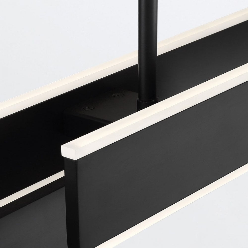 QN-CAMENO-LP-BK Cameno LED Linear Pendant Matte Black