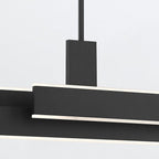 QN-CAMENO-LP-BK Cameno LED Linear Pendant Matte Black