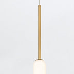 QN-CUMBERLAND-1P-BG Cumberland 1 Light LED Pendant Brushed Gold