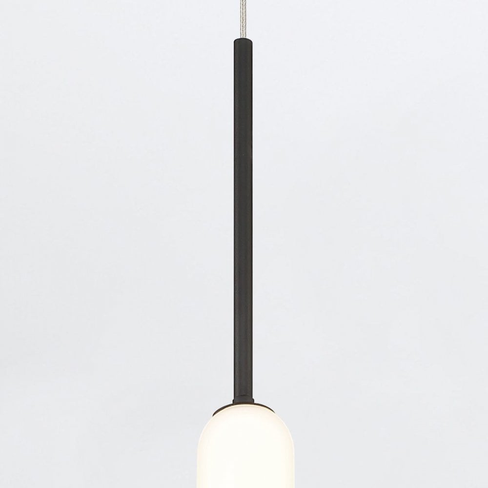 QN-CUMBERLAND-1P-BK Cumberland 1 Light LED Pendant Matte Black