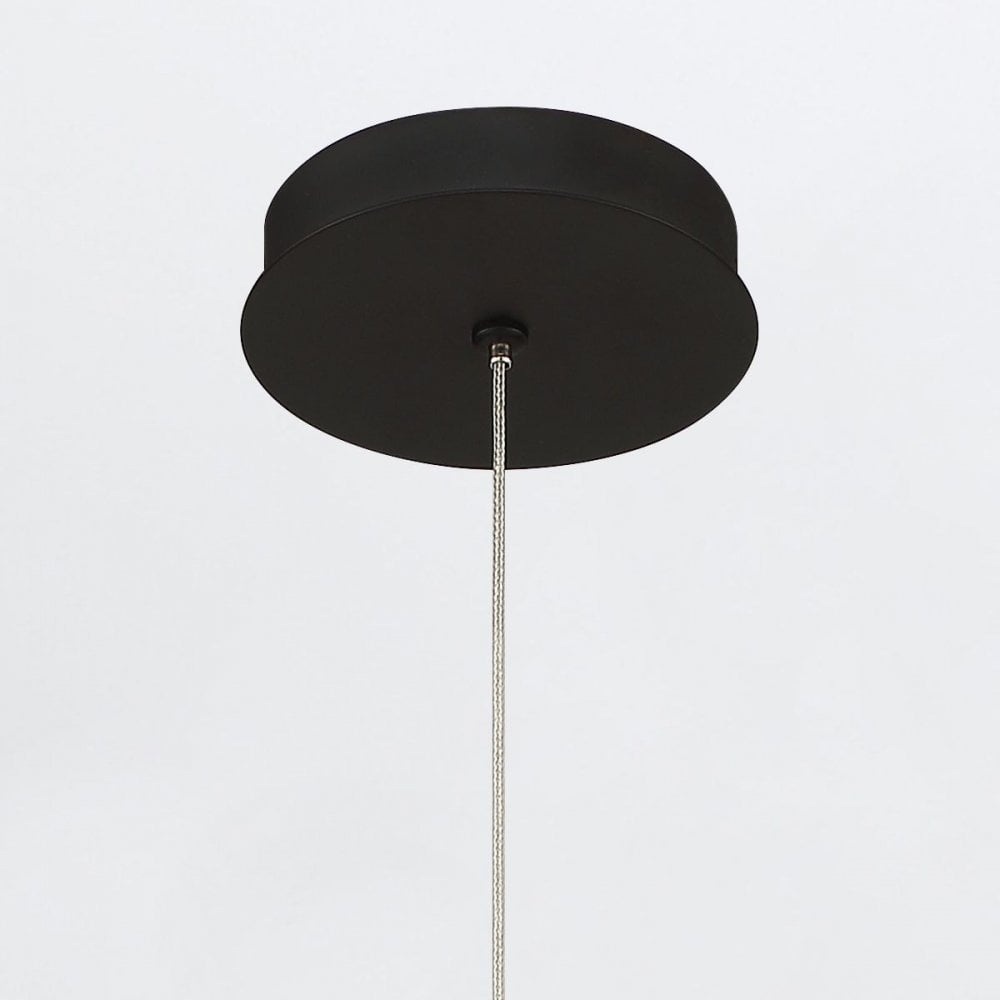 QN-CUMBERLAND-1P-BK Cumberland 1 Light LED Pendant Matte Black
