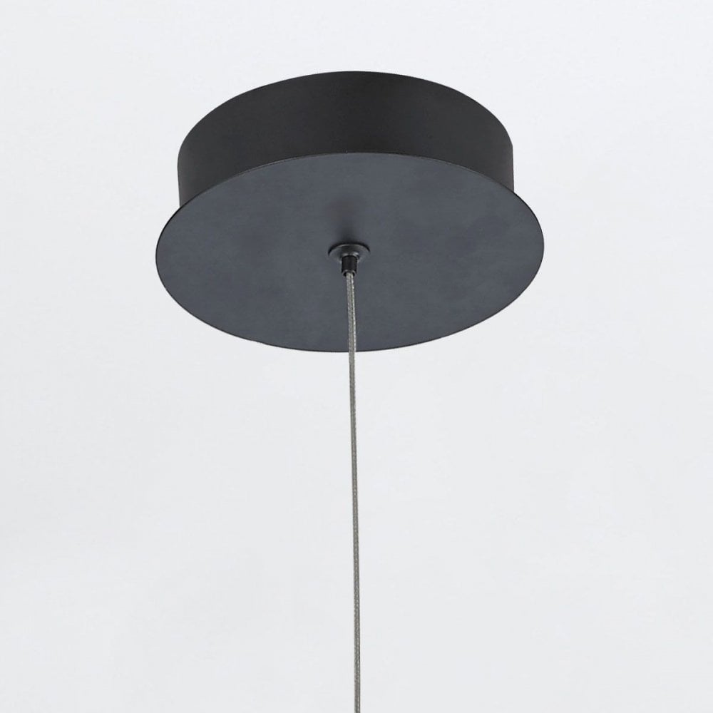 QN-DEMARK-1P-BK Demark LED Pendant Matte Black