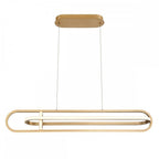 QN-DEMARK-LP-BG Demark LED Linear Pendant Brushed Gold